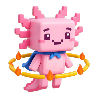 น้องแอกโซในชุด Blaze