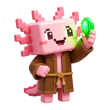 น้องแอกโซในชุด Villager